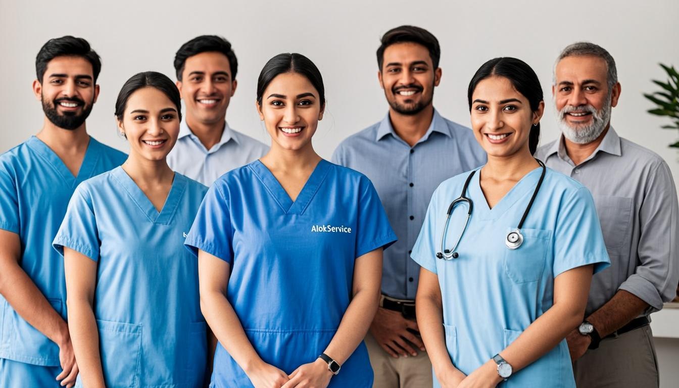 Alok Service professional team